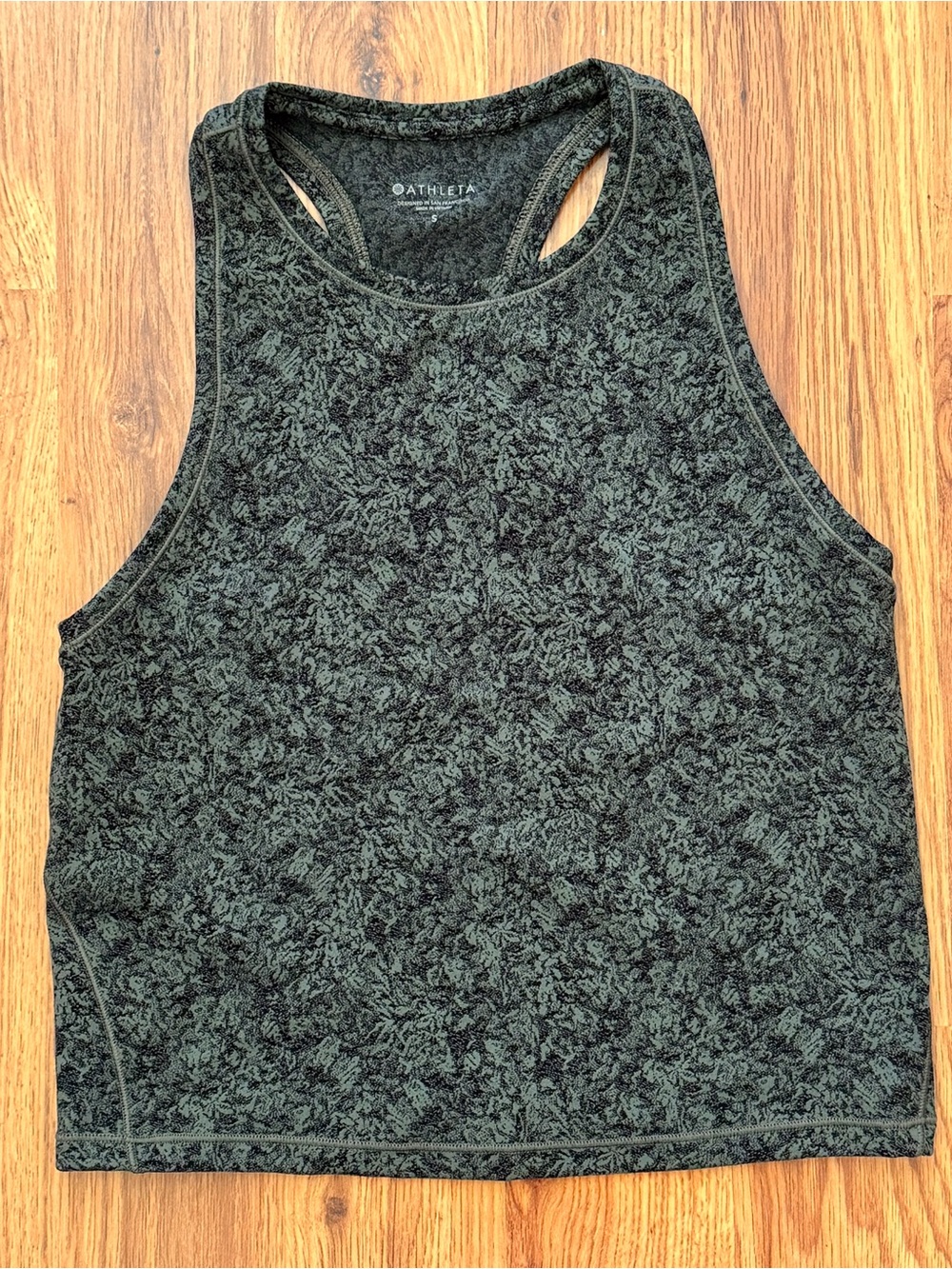 NWT Athleta Shanti Printed Top, S